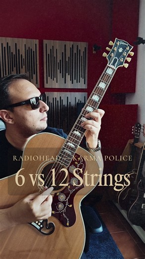 6-String vs 12-String 🎸 | Radiohead – Karma Police
