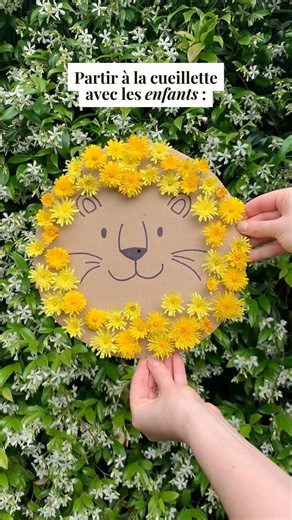 Kids' DIY - Flower Lion 🌼
