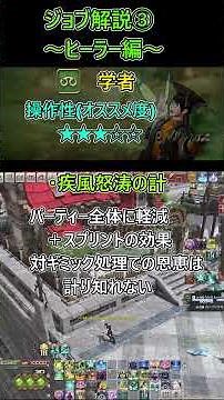 [FF14] Job Search Guide 2025③ [Healer] Scholar