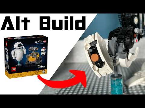 LEGO GLADOS!! Lego set 43279 Wall-e and Eve alternate build