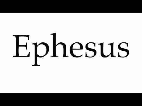 How to Pronounce Ephesus