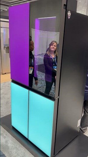Check Out the LG MoodUP Color-Changing Refrigerator