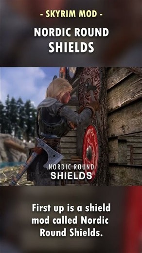 Skyrim has NEW Viking Shield Designs! 🛡️