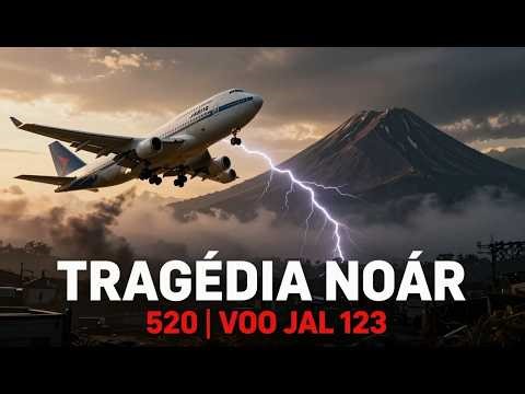 A TRAGÉDIA do Voo JAL 123: 520 Vítimas no Monte Osutaka