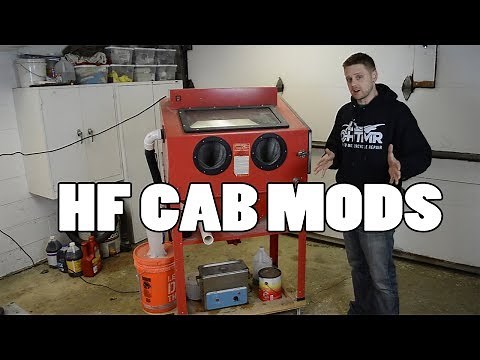 8 MUST Have Modifications - Harbor Freight Blast Cabinet
