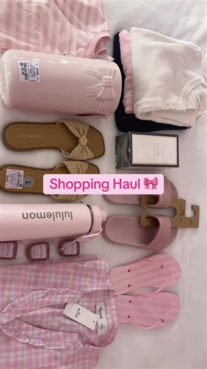 Pink Shopping Haul: Hollister, Lululemon & VS