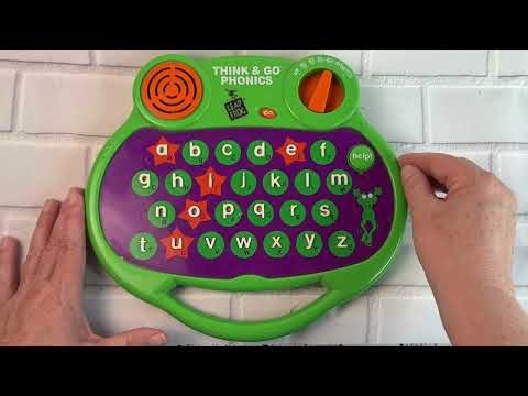 Vintage LeapFrog Think & Go Phonics Letters & Phonics Toy