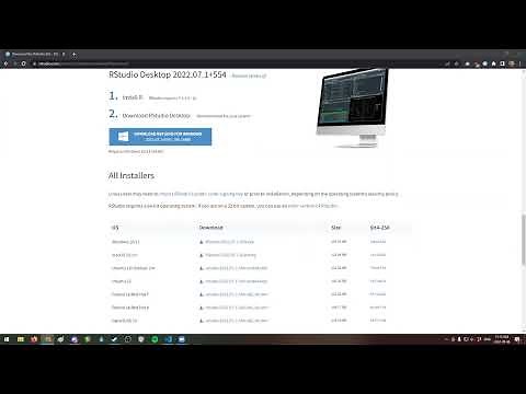 R, RStudio, RMarkdown Setup for Dept. of Statistics at the University of Manitoba (Windows)