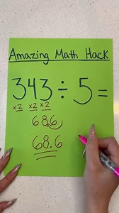 10K views · 3 comments | Amazing Math Hack  This video was produced by Network Media and Colleen's Crafts | Challenge Accepted | Facebook