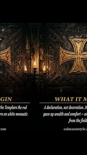 The Cross They Wore Into Battle — Templar Cross Pattée ✝️