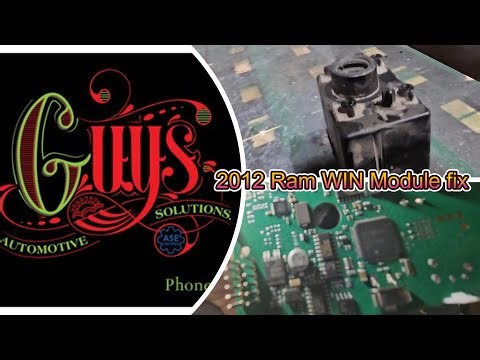 2012 Ram Igntion switch repair