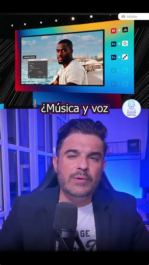 🎧 Firefly te hace la música y la voz en 1 clic 🚀 Soundtrack sincroniza música; Speech narra en 15 idiomas con emoción. Image Model 5 edita por capas; además, editor de vídeo web y modelos personalizados con 6–12 imágenes. 💭 ¿Team música, voz o capas? 🔗 Más contenido en el canal (link en bio) 👤 Narrado por mi avatar digital: IA explicando IA, sin esperas. #AdobeFirefly #Firefly #AdobeMAX2025 #IA #InteligenciaArtificial #IAGenerativa #GenerativeAI #AudioGenerativo #TextoAVoz #TextToSpeech #Ge