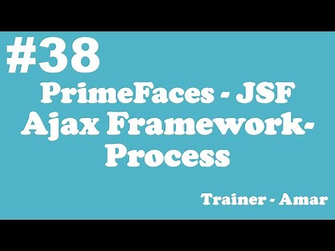 PrimeFaces - JSF Tutorial || Ajax Framework Process Attribute in PrimeFaces using Netbeans|| Part-38