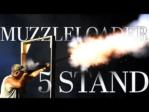 5 Stand Trap Shooting with Muzzle Loading Shotguns at the NMLRA | Muzzleloading Trap Competition