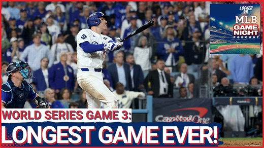 MLB GAME NIGHT: Freddie Freeman's WALK-OFF HOMER Ends the Longest EVER World Series Game!