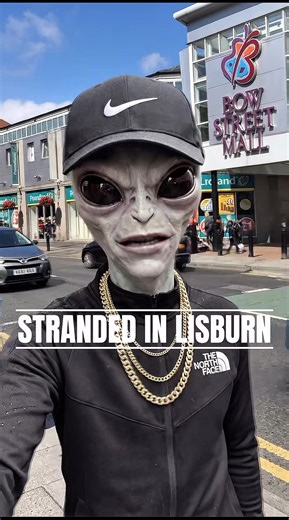Alien Spotting in Lisburn 👽 #Lisburn #northernireland #belfast #ireland