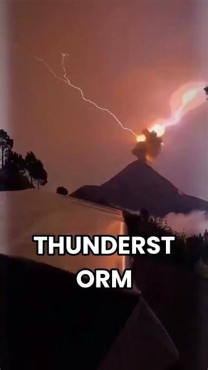 Fuego Volcano: The Volcano That Creates Its Own Lightning🌋⚡