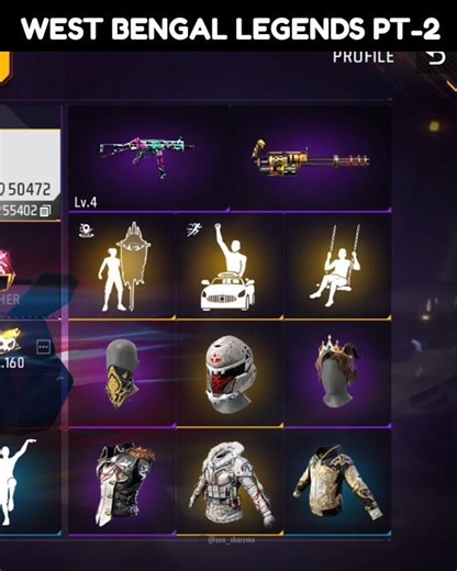 Collection Versus With West Bengal 💀🔱 Impossible Collection Battle - Garena Free Fire #freefire