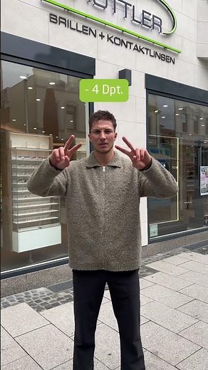 Von leicht bis stark: Dioptrien visuell erklärt 👀 | ROTTLER macht glücklich - Auch Dich! #shorts