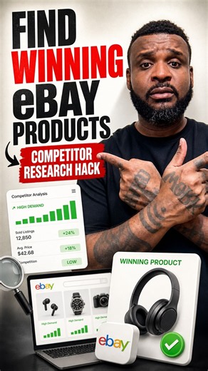 Want to Find Winning eBay Products? The Competitor Research Hack (2026 Update)