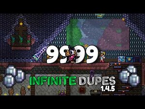 Terraria 1.4.5 Infinite Item Duplication Exploit!