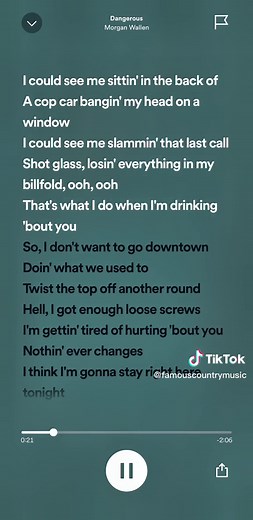Who Sings Dangerous - Morgan Wallen? Lyrics and Country Music Details