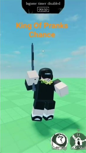 King Of Pranks chance skin showcase #roblox #chance