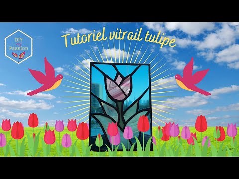 Tuto pour apprendre à faire un vitrail