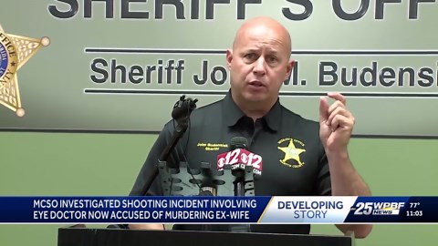 New body camera video shows Florida doctor accused of killing wife being detained last year