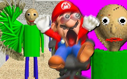 【SMG4】马里奥玩Baldi's Basics（搬运）