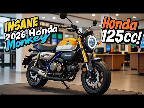 🔥 2026 Honda Monkey 125cc – Final Launched & Full Review!