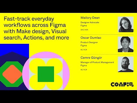 Config 2024: Fast-track workflows with Figma AI (Mallory Dean, Oscar Dumlao, Cemre Güngör) | Figma