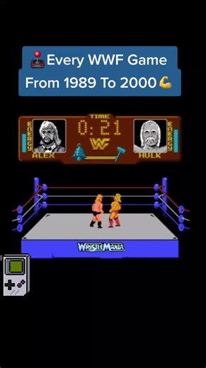 🕹 Who Played These⁉️ #wwf #wwfgames #wrestling #90sgames #90sretro #wrestlinggames #snes #gameboy #nintendo #arcadegames #wrestlemania #hulkhogan #ultimatewarrior #undertaker #goldberg #segagames #wwfwrestling #retrogames #fyp #fypシ