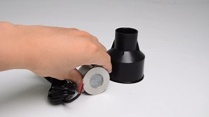 Waterproof LED Swimming Pool Lights 3W Dimmable Underwater Light, Works at 12V-24VDC, 12VAC, 4 Packs IP68 Low Voltage In-Ground Lights for Pools Ponds Waterfall Fountains, Blue Color Light