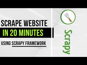 Learn Scrapy in just 20 Minutes