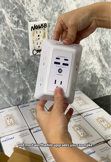 Upgrade Your Home with POWSAF Smart Surge Protector