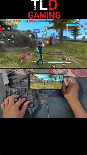 gaming mini keyboard and mouse 📈⌨️🖱📲ggmousepro2 gamplay💯#keyboardandmouse #ggmousepro2 #gamplayvideo