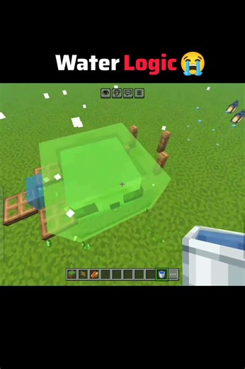 Minecraft Water Logic 💧 99% Players DON'T Know 😱