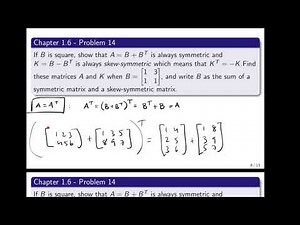 Matrix Theory - Linear Algebra 1.6 Problem 14