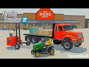 Home Depot Deliveries! (NEW Lawn Mower & Snow Blower) | FS22