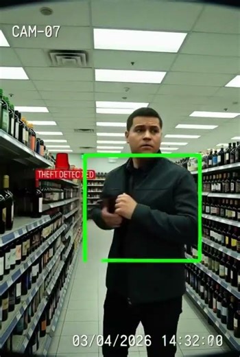 Shoplifter vs AI Security Camera — He Never Stood a Chance