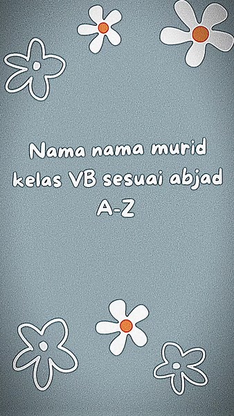 Nama nama murid kelas 5B sesuai abjad A-Z!!#sditdarussalammakassar #fypdongggggggg #fypシ #kelas #5b #fyp #xybca #trend