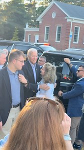 President @joebiden leaving church over Labor Day weekend in Rehoboth, Delaware #potus #joebiden #labordayweekend #stedmondcatholicchurch #rehoboth #worldsgreatestcrasher | Fred Karger