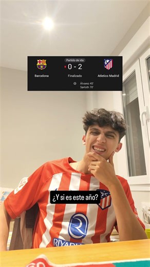 ¿Y SI ES ESTE AÑO? EL ATLETICO DE MADRID GANA 0-2 AL BARÇA EN LA CHAMPIONS #shorts #futbol #viral