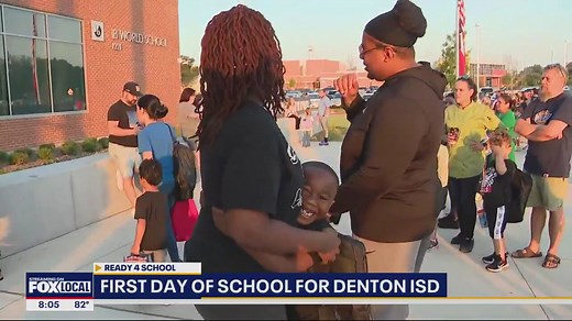 Denton ISD students head back to school