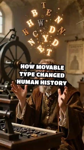 How PRINTING Changed the WORLD! 📚🌍 Gutenberg's Revolution! #shorts