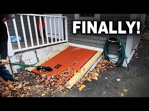 Painting My Basement Bulkhead Door