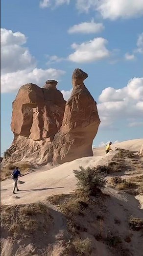 カッパドキア奇岩散策｜ラクダ岩と精霊の煙突【Cappadocia Rock Formations / Imagination Valley】