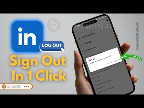 How to Sign Out from LinkedIn Account App 2025 Properly & Easily