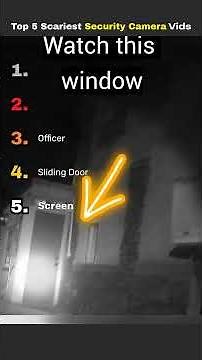 Top 5 Scariest Things Caught on Camera (You Can’t Explain These 😳) #horror #top5 #ranking #viral
